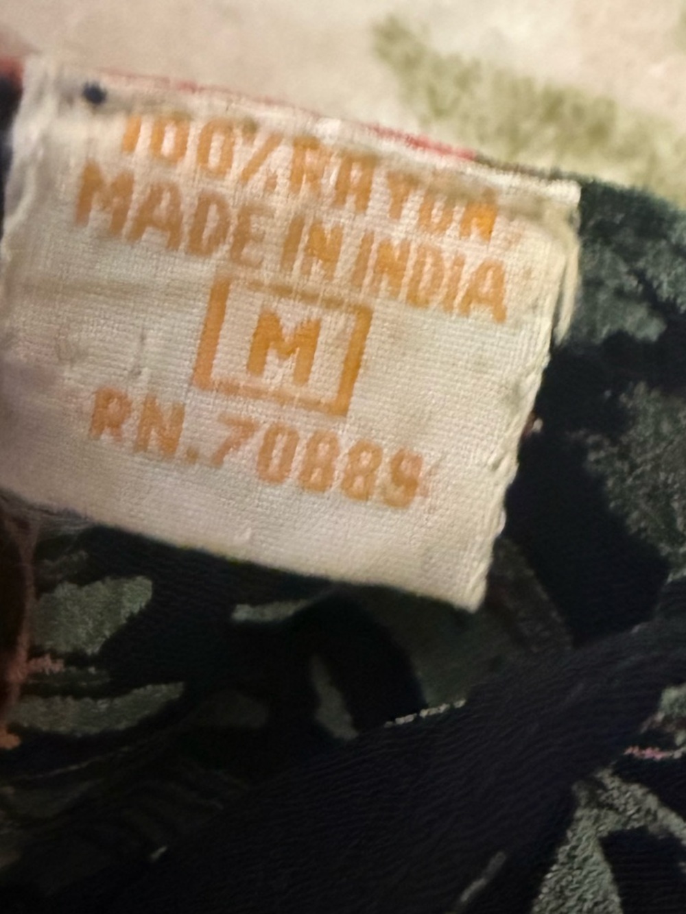 Vintage 90s Bila Cottagecore Maxi Dress -Dark Floral Rayon Boho Whimsygoth - Picture 11 of 12